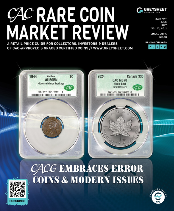 CAC Rare Coin Market Review