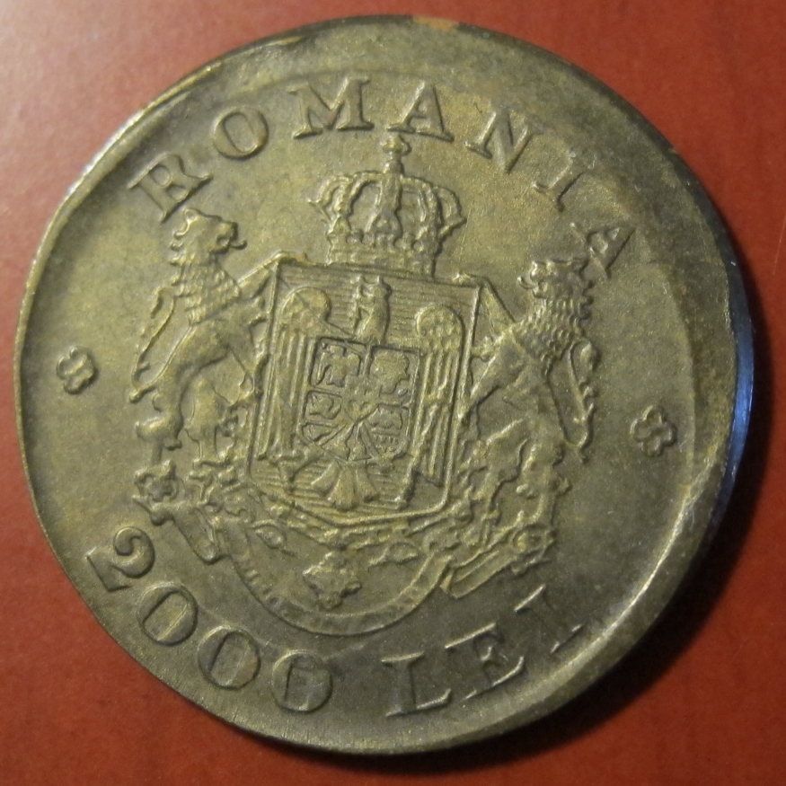 Romanian Error Coin
