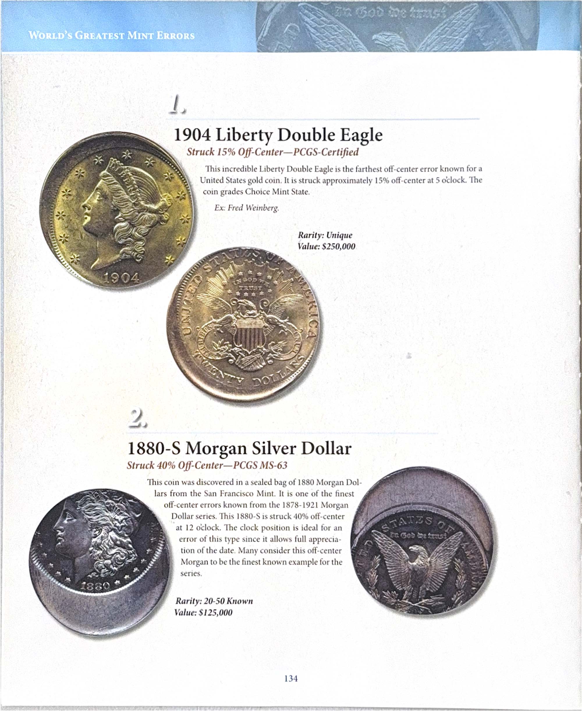World's Greatest Mint Errors