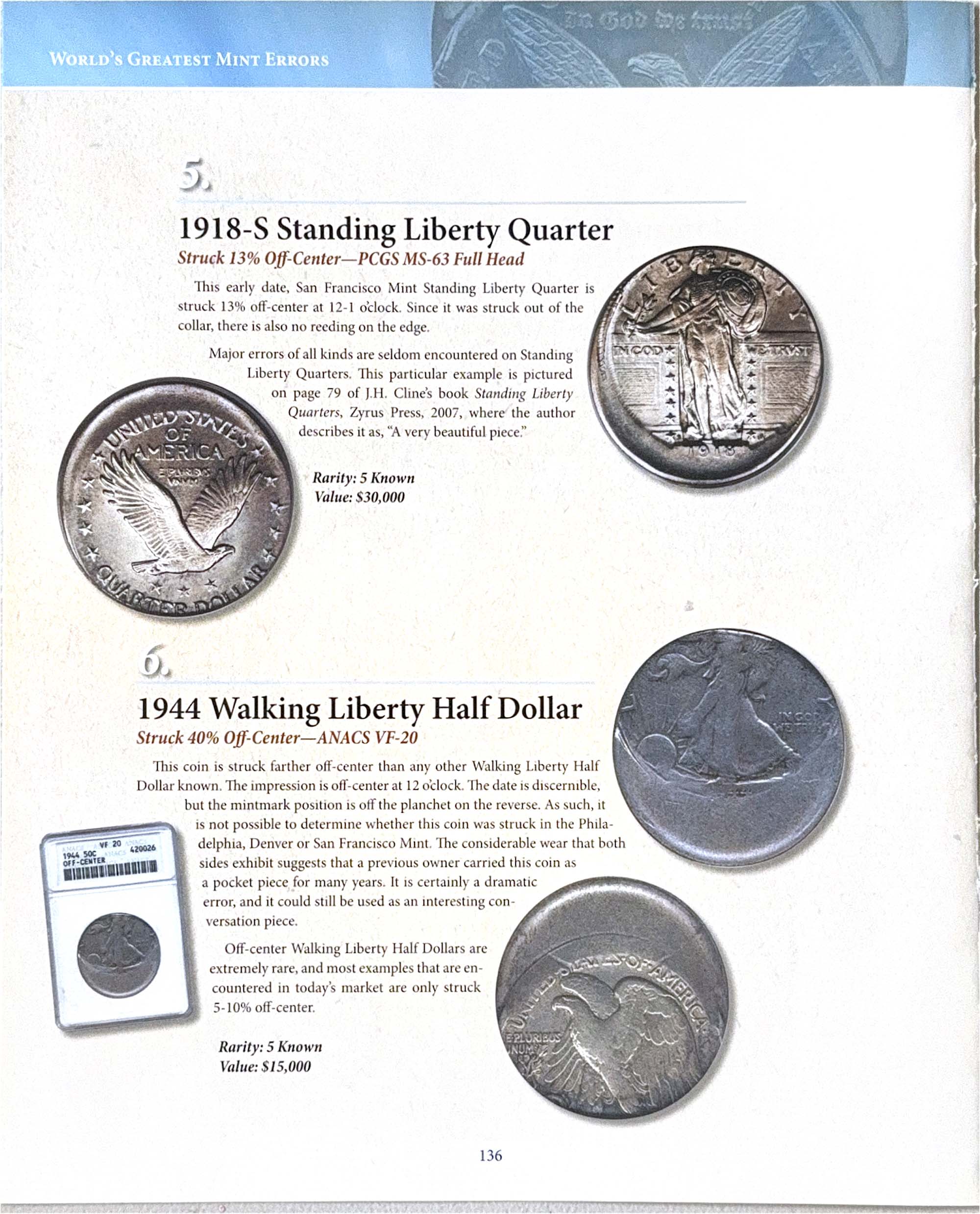 World's Greatest Mint Errors