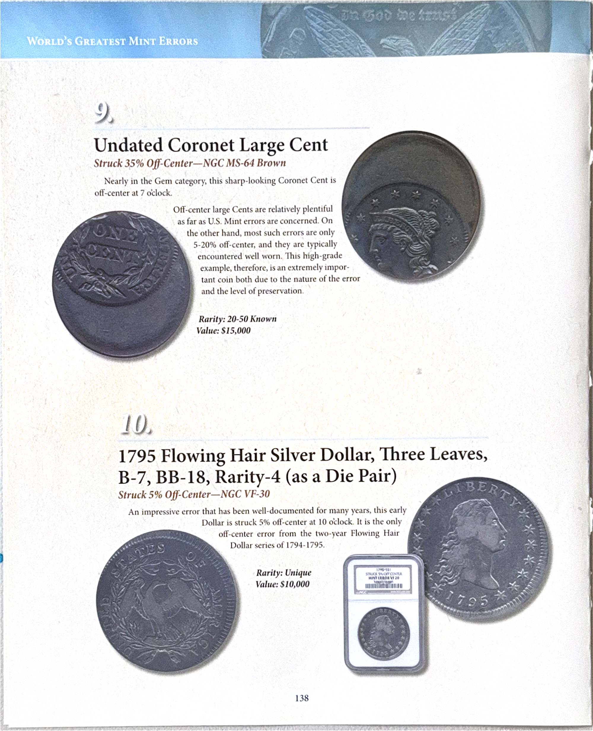 World's Greatest Mint Errors