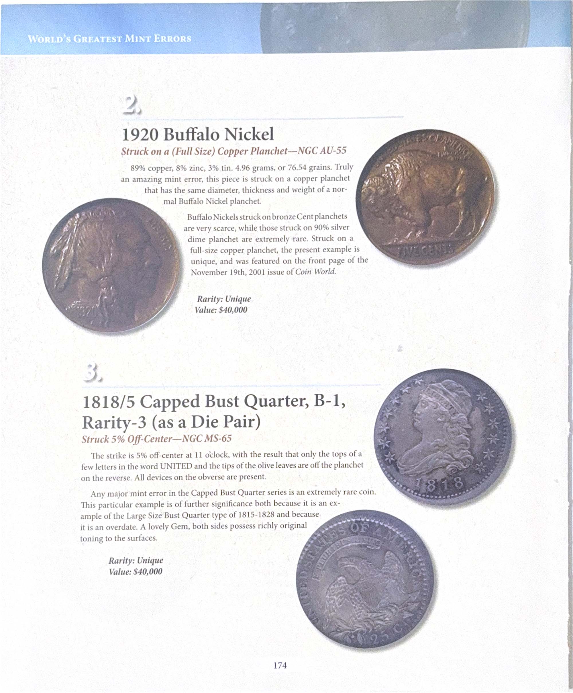 World's Greatest Mint Errors