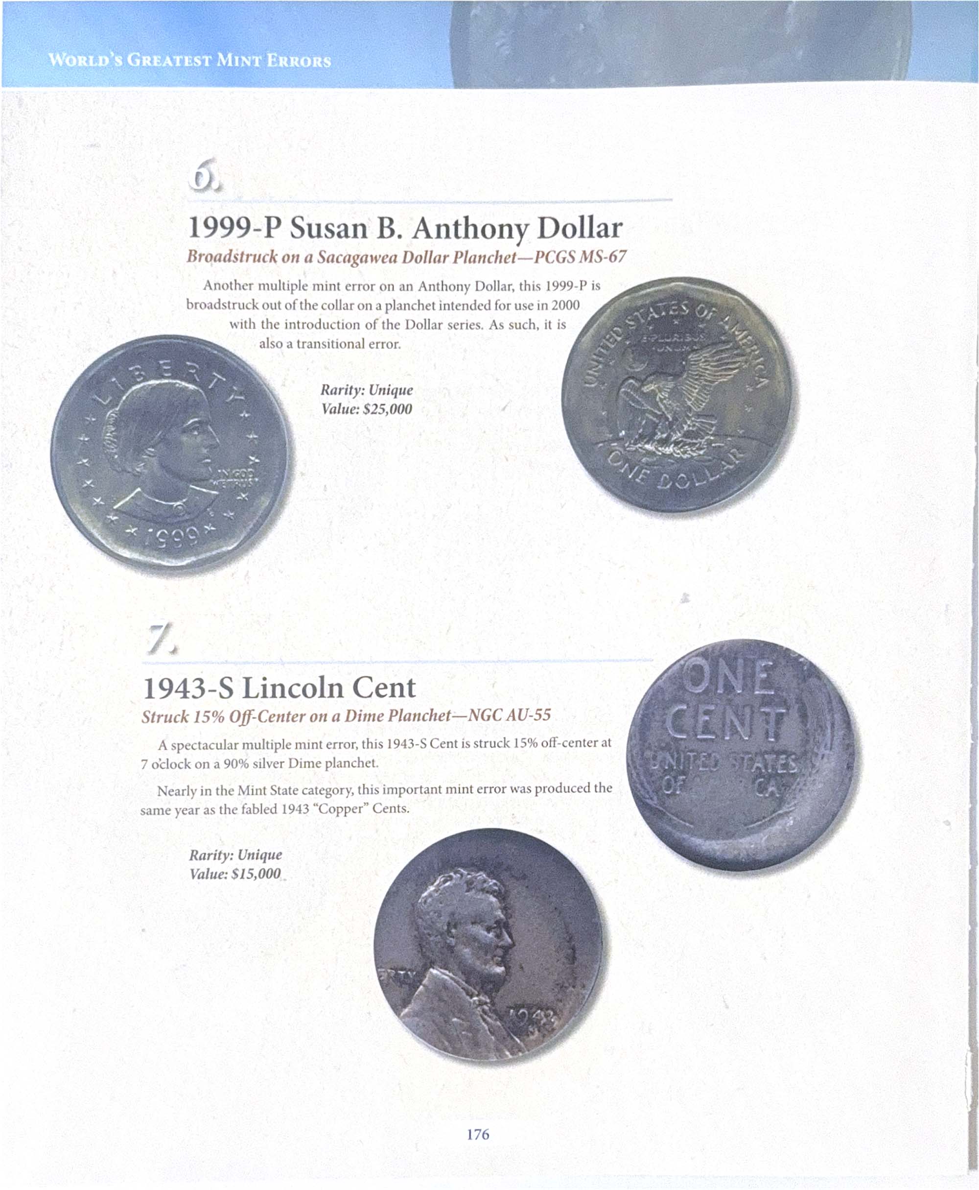 World's Greatest Mint Errors