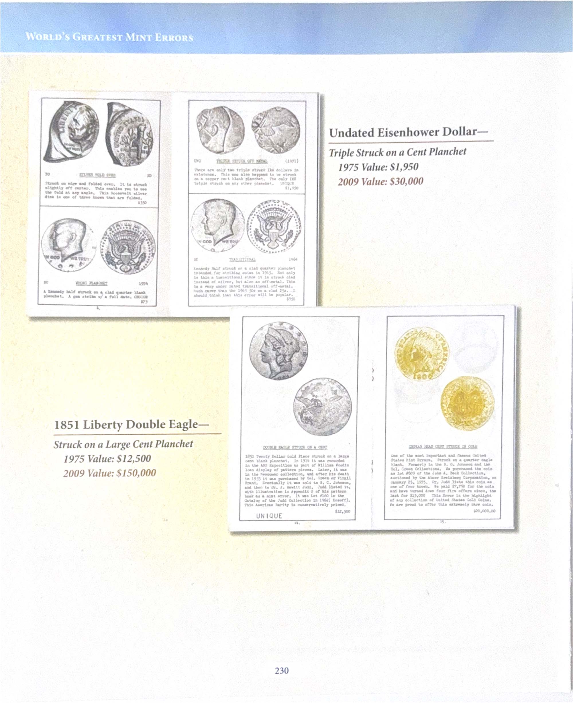 World's Greatest Mint Errors