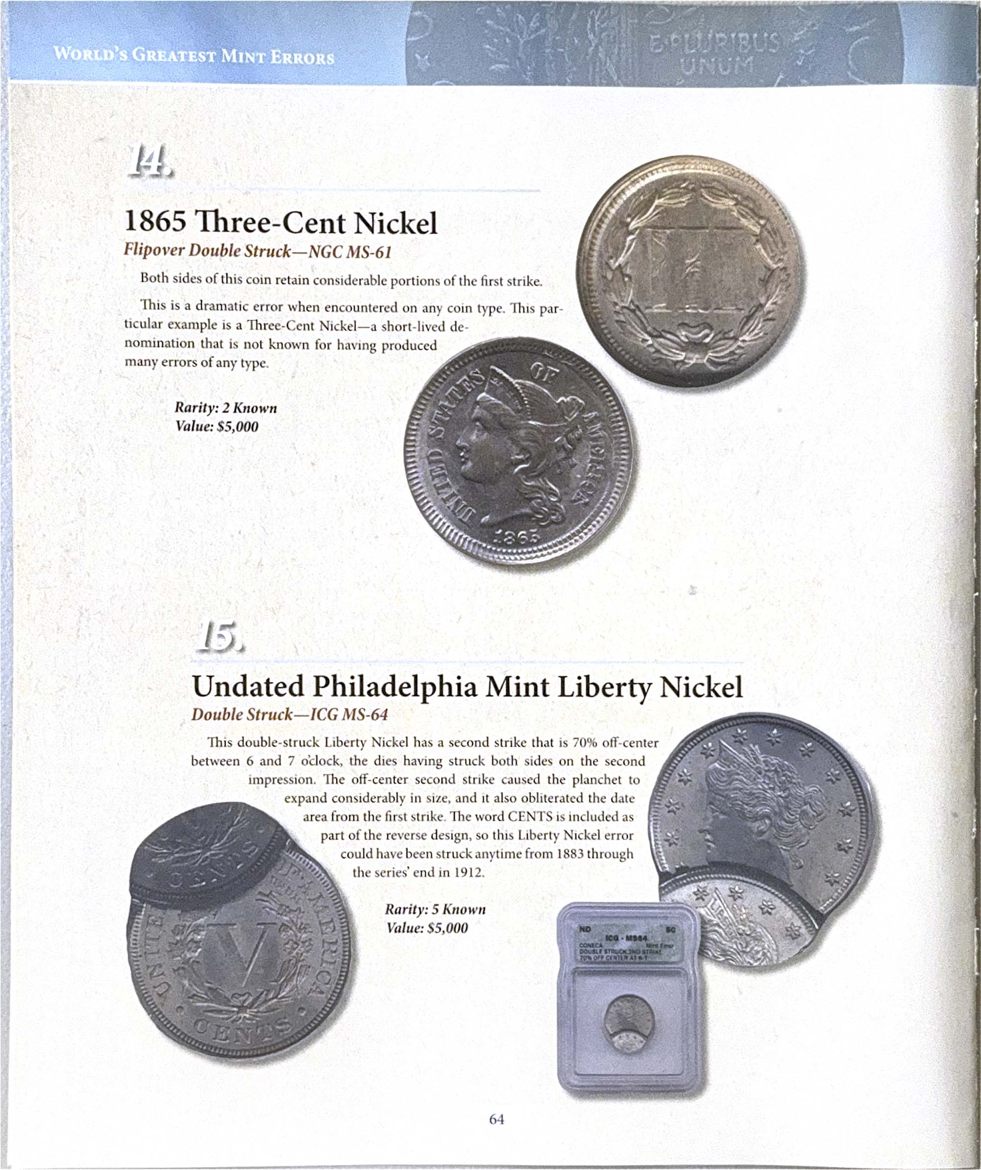 World's Greatest Mint Errors