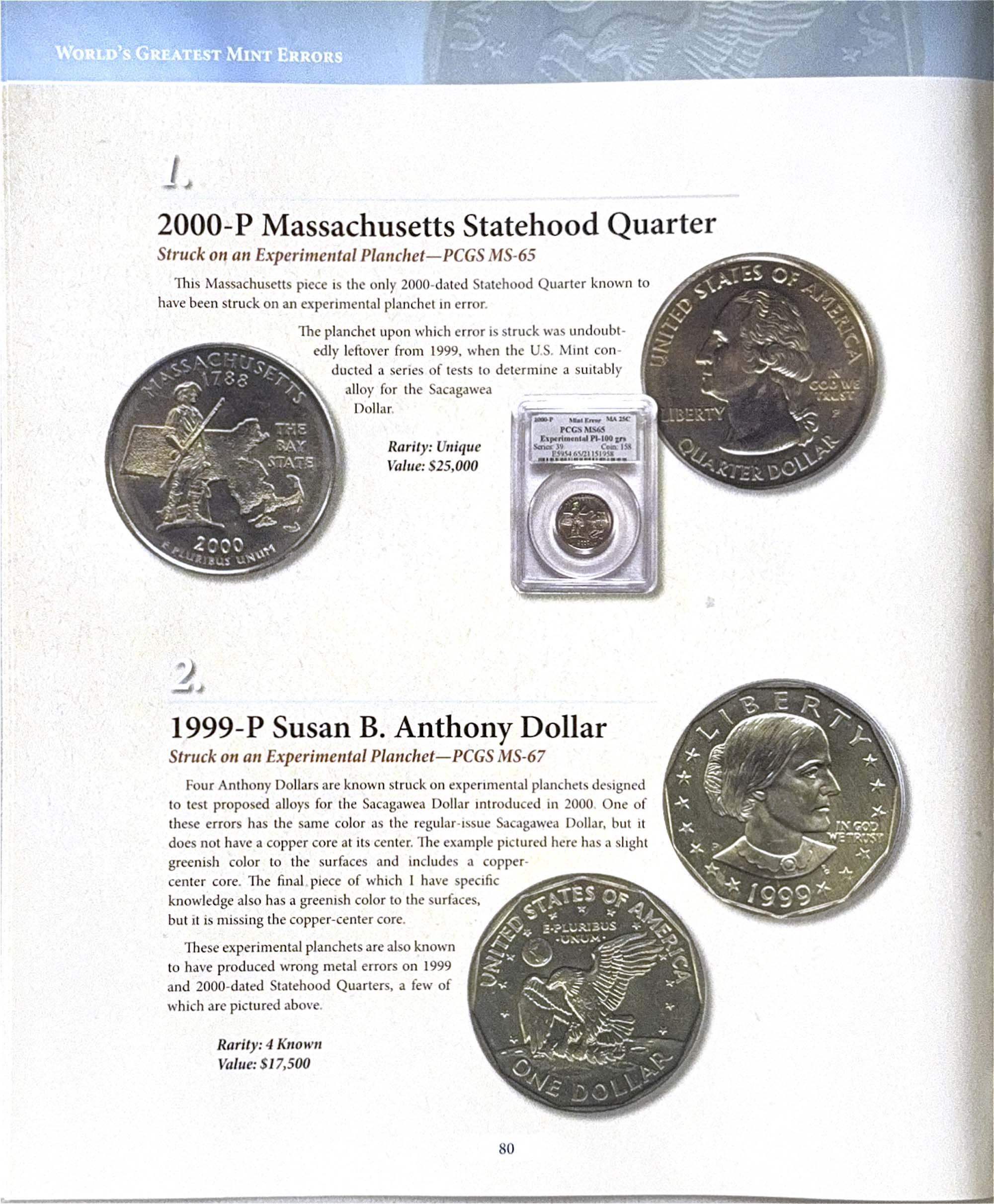 World's Greatest Mint Errors