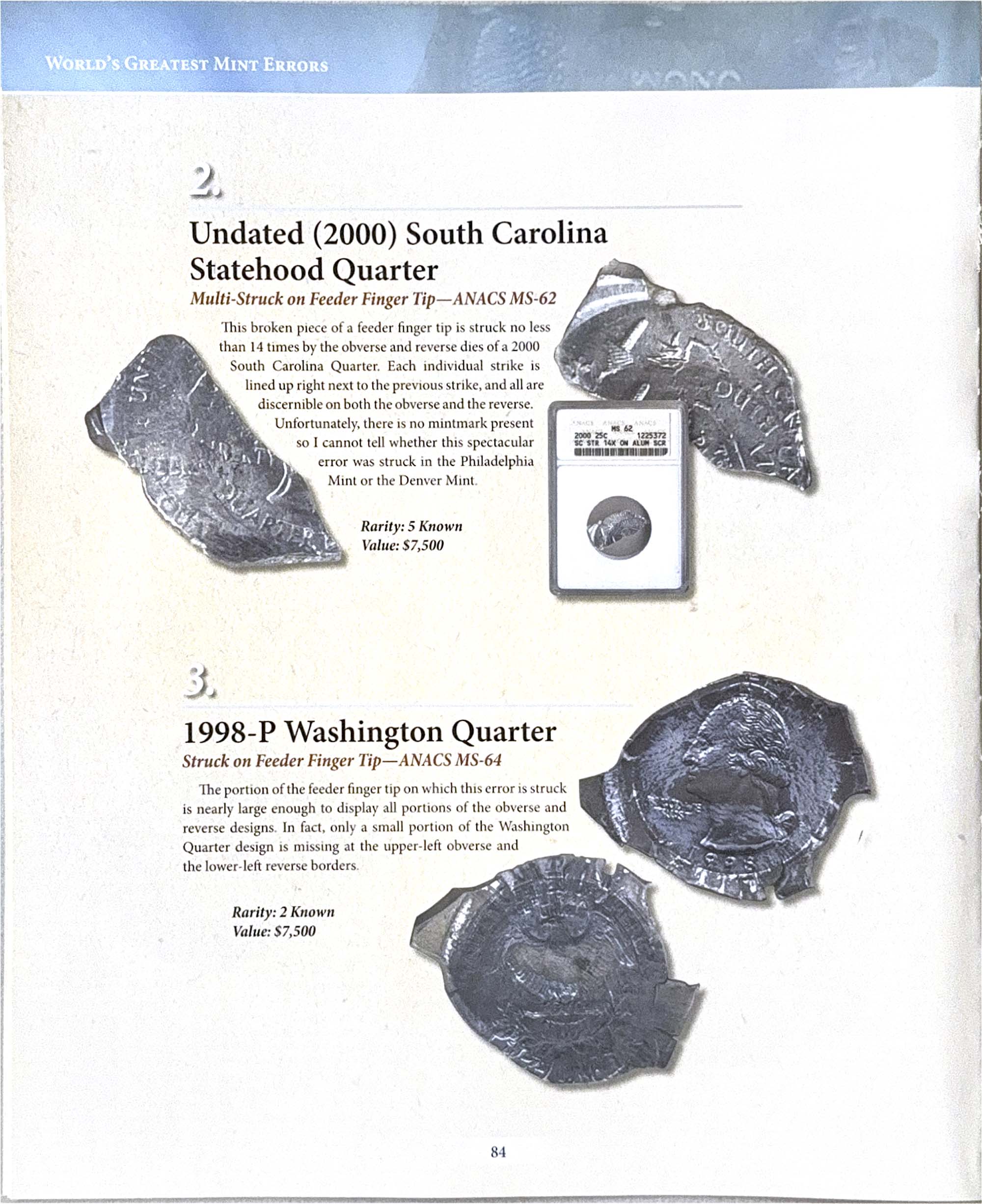 World's Greatest Mint Errors
